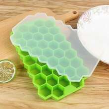 Silicone Tray, Easy Release, Quick Freezing In Refrigerator, Household Mold, Honeycomb Tray - Multicolor - View 3