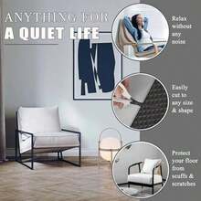 Yelanon Non Slip Furniture Pads -24 Pcs 2.5" Furniture Grippers, Non Skid For Furniture Legs,Self Adhesive Rubber Furniture Feet, Anti Slide Furniture Hardwood Floor Protector For Keep Couch Stoppers - / - Xem 6