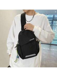 Men Waist Bags - Black - View 4
