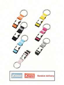 Cinghia da viaggio con fibbia in metallo - Organizer da viaggio antifurto portatile. Questa cinghia da viaggio portatile ha una fibbia a sgancio rapido, rendendola un accessorio da viaggio essenziale. È altamente versatile e regolabile, adatta a borse, zaini e borse di varie dimensioni; è anche pratica per gli ambienti scolastici per organizzare forniture scolastiche e oggetti personali. - A - Visualizzare 10