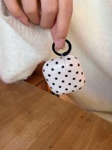 Minimalist Black And White Polka Dot Pattern Bluetooth Earphone Case For Apple AirPods 3, Soft Protective Case, Compatible With Apple AirPods 4/2 Wireless Bluetooth, Pro New Third/Second Generation, Niche Heart-Shaped Pendant Anti Drop Compatible With AirPods First Generation Birthday Gift Party - Nhiều màu - Xem 10