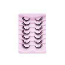 ELAE Cat Eye Lashes False Eyelashes Mink Lashes Wispy Eyelashes Natural Look Fake Eyelashes Mink Lashes Fluffy False Lashes - lông mi mềm mại - Xem 9