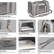 Pet Bag - Grey XL - View 7