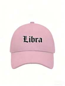 1pc Children's Baseball Cap, 12 Zodiac Patterns, Soft Crown Design, Versatile Sun-Shading Baseball Cap, Quality Curved Brim, Breathable & Non-Stuffy, Suitable For 3-16 Years Old - Pink - View 36