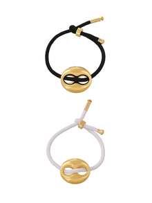 1pc Boho Style Creative Fashion Elegant Minimalist Copper Pig Nose Woven Bracelet, Suitable For Women, Sisters, Couples, Parties Or Graduations, Perfect Gift For Daily Wear, Dates, Parties, Weddings, Holidays. Very Suitable For Summer Beach Vacations, Non-Allergenic, Adjustable Size - Hand Strap - View 11
