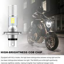 Heyword Hayward H4 H6 BA20D T19 P15D High/Low Beam LED Motorcycle Headlight Bulb, 3570 6000K White Light, Suitable For Scooter, Motorcycle, Bicycle - 1pcs - View 9