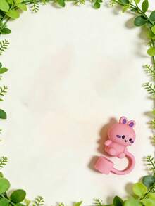 1pc/3pcs/5pcs Cute Animal 3D Straw Toppers, Reusable Straw Covers, Dust-Proof Straw Decorative Caps - Animal Straw Cover - View 21