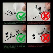 1pc "Your Demon Is Closer Than It Appears" Mirror Decal Sticker - A - View 3