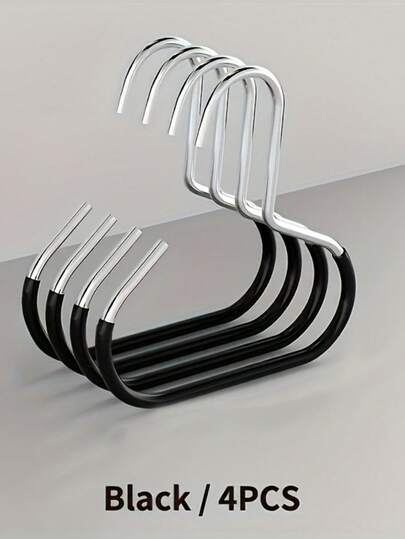 4/1 pieza Soporte para cinturones, Organizador de almacenamiento de metal, Soporte para gorras, Soporte para sostenes, Soporte para corbatas, Soporte para cinturones, Soporte para bufandas, Ganchos de almacenamiento para armario, gorras, corbatas, cinturones, bufandas, Percha portátil de viaje para el hogar, campus, hotel