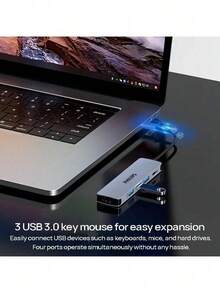 PHILIPS Dock, Dual HDMI + DP, Triple Display, 4K@60Hz, High-Speed 40Gbps Transmission, Type-C Multi-Functional Dock, PD Fast Charging, Compatible With Apple/Lenovo/Dell Laptops - View 1