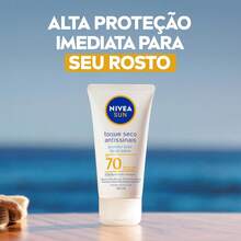 NIVEA SUN Facial SPF70 Dry Touch Anti-Aging 40ml - 白色 - 查看 2