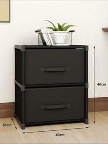 衣柜;便携式衣柜,衣柜收纳,秋季家居装饰。多功能,中号可选,带抽屉的立方体储物柜,防尘衣柜,搁板,鞋架,独立式模块化储物架,书架 - 彩色 - 查看 17