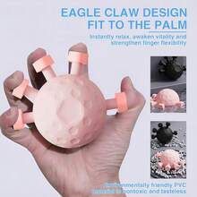 1pc Finger Strength Trainer, Rock Climbing Finger Strength Trainer, Hand Grip Strength Trainer, Hand Muscle Strength Trainer - Multicolor - View 3