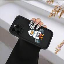 Funda para teléfono con diseño de pato levantador de pesas, protección total contra caídas y golpes, cubierta suave y moderna, compatible con iPhone 16/16PRO/16PLUS/15/14Pro/15PRO/14/13/12/11/XR/7Plus/8Plus/Pro/Max/Mini, ideal para hombres y mujeres, teléfonos móviles, bolsos, accesorios para móviles, fundas para teléfonos, decoración de interiores, accesorios, fundas transparentes para teléfonos, verano, correas para teléfonos, fundas para teléfonos de hombre, fundas negras para teléfonos, fundas rosas para teléfonos, funda para móvil para hombre, funda para móvil para mujer, protección para teléfonos móviles, accesorios de playa, golosinas de fresa, fundas protectoras para teléfonos. - Estilo (1 pieza) - Ver 4