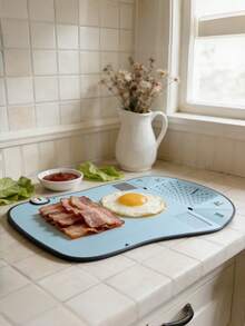 1pc Plastic Cutting Board, Multifunctional Foldable Chopping Board, Suitable For Indoor And Outdoor Use, Can Be Used To Wash Fruits And Vegetables, Suitable For Cutting Meat, Bread, Vegetables, Ideal Gift For Father's Day, Mother's Day, Easter And Other Holidays - View 9