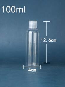 100毫升（3.4盎司）旅行装瓶套装 - 翻盖设计，可挤压塑料容器，适合旅行装化妆品和洗漱用品 - 多色 - 查看 8