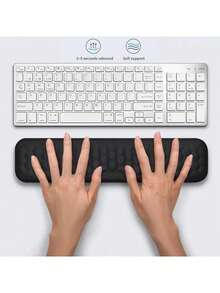 Keyboard And Mouse Wrist Rest Support Pad, Ergonomic Computer Wrist Cushion, Soft Memory Foam Arm Rest, Office Desk Palm Support - View 8