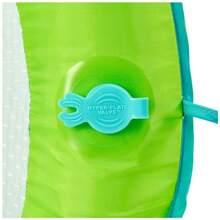 Baby ng Float Splas N Play Flotador de Piscina para bé con toldo y protección UPF y Accesos de Piscina para niños de 9 a 24 Mes - Verde y azul - Ver 5