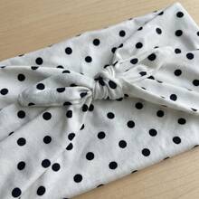1/3/6 piezas Diadema elástica suave con estampado de lunares para mujer, para yoga y deportes, uso versátil diario y ocasional, elegante accesorio para la cabeza adecuado para todas las estaciones y festividades - 6 piezas - Ver 6