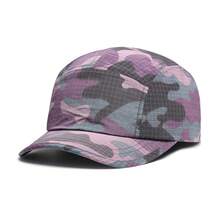 男士户外平顶迷彩五片帽，轻便透气速干棒球遮阳帽 - 迷彩薄款棒球帽 - 查看 5