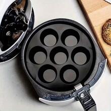 Khuôn nướng silicon đa năng, thích hợp dùng với nồi chiên không dầu - Khuôn bánh kem và bánh cupcake có thể gấp gọn, khuôn làm bánh trứng và khay - Lý tưởng cho đám cưới và Giáng sinh - Nhiều màu - Xem 4