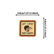 60PCS Funny And Creative Stickers DIY Decorative Decals Phone Case Laptop Diary Guitar Cups Stationery Waterproof Stickers - Multicolor - View 4