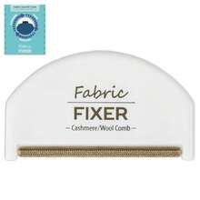 Peine de cachemira para píldoras y pelusa con dientes de latón desfuzzer manual de tela rascador de lana para ropa y telas delicadas por Wardrobe Hackers - Peine de cachemira paquete de 1 - Ver 1