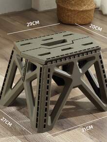 Foldable Stool, Portable Plastic Small Bench For Home, Outdoor Fishing Camping, Folding Stool - Multicolor - View 14