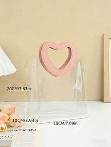 Pvc Transparent Wedding Gift Bags, Reusable Transparent Gift Bags - Transparent Pvc Party Gift Bags, Suitable For Weddings, Bridal Showers, Birthdays, Mother's Day, Home Use | Decorative Gift Bags | Durable Gift Bags, Wedding Gift Bags - A - View 7