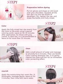 L'Oreal 巴黎卓韵霜持久染发霜，4.2盎司，三重护理，丝滑质地，顺滑上色，滋养修护，持久显色，秀发修复，172毫升/5.82液量盎司 - 4 .2 - 查看 3
