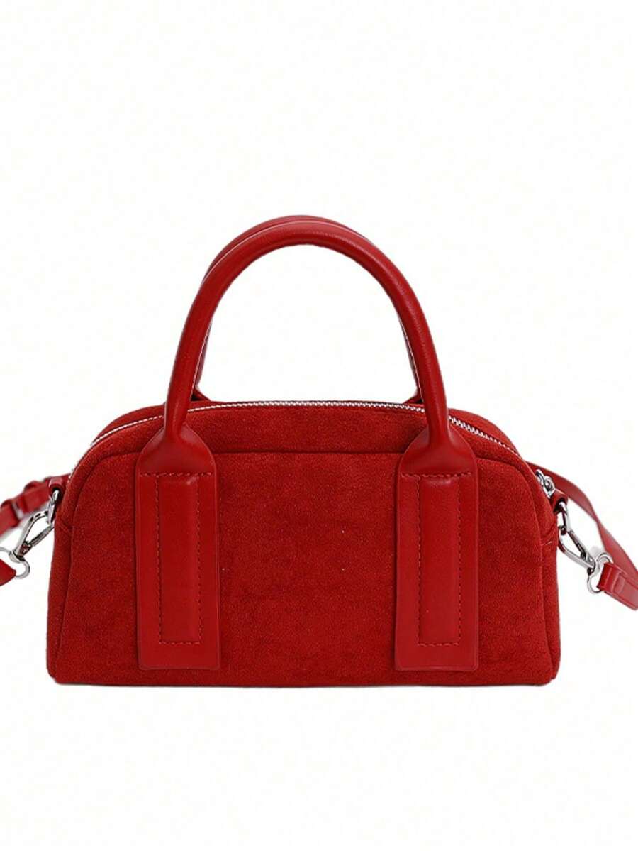 Bolsos de mujer con asa superior - Rojo - Ver 1