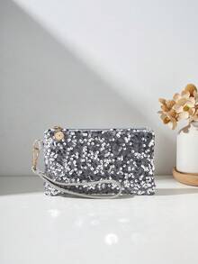 1pc Fashion Minimalist Casual All-Season Handheld Phone Bag Wallet Commuter Sports Small Bag Women's Phone Pouch Personalized Gift Campus Bag Wallet Cute Women's Coin Purse Weekend Bag Women's Coin Purse Lightweight Foldable Bag Running Bag Valentine's Day Customized Gift Wallet Crossbody Bag Campus Style Wallet Coin Purse Lipstick Pouch Student Key Bag Gold Crocodile Pattern Wallet Leopard Print Wallet Date Out Shopping Evening Small Wallet - Multicolor - View 10