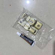 1个免钻孔门闩，90度推拉门栓，180度滑动门锁，锌合金防盗五金件 - A - 查看 4