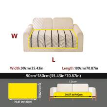 1 chiếc đệm sofa nhung gợn sóng dệt jacquard chống bám bẩn, chống trượt, chống mài mòn, thân thiện với thú cưng và chống bám bẩn, phù hợp cho phòng khách và phòng ngủ quanh năm, có thể giặt máy. - gợn sóng - Xem 13