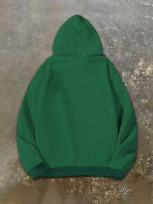 Nuevas  de moda de la temporada: Sudadera con capucha gótica de talla grande para hombre con estampado de cuervo - Fuente oscura y llamativa e ilustración de cuervo, sudadera con capucha de 250 g de peso pesado y corte holgado, ropa casual de calle lavable a máquina, tela no elástica, TALLA GRANDE. - Rojo - Ver 6