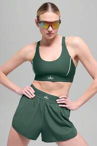 Alo Yoga Alo Match Point Short True To Size Women's Clover Green W6334r - màu xanh lá - Xem 4