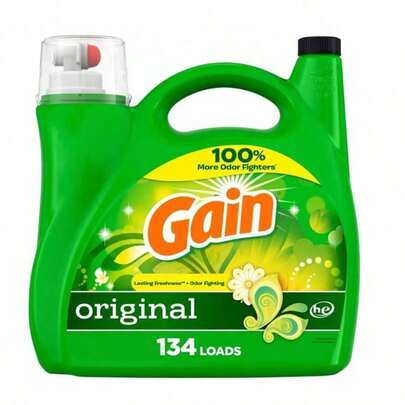 Gain Liquid Fabric Softener - Original Scent-Essential For Home -April Fresh,Long-Lasting Freshness, Trusted Clean