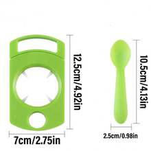 Dao và thìa bổ chanh dây, bộ dụng cụ bổ chanh dây, dụng cụ 2 trong 1 kèm thìa, dụng cụ bổ chanh dây. - Nhiều màu - Xem 2