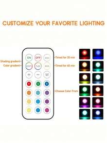 1/2/4 piezas Luz LED con sensor de movimiento magnético, luz nocturna USB, fácil de instalar en pasillos, escaleras, dormitorios, cocinas y oficinas - Multicolor - Ver 14