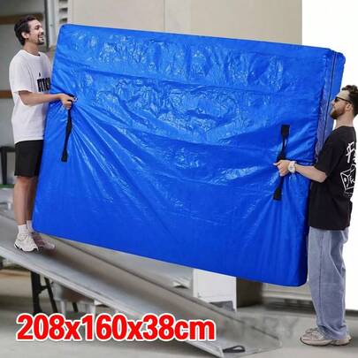 Waterproof Mattress Storage Bag – Heavy Duty Moving Cover With Zipper & 2Handles