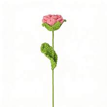 1pc/3pcs/5pcs Artificial Crochet Sunflower, Rose, Tulip, Lily Flower, Fake Flowers, Lifelike Flowers, Desktop Decor, Wall Decor, Suitable For Birthday Gift, Anniversary Gift, Mother's Day Gift, Christmas Gift, Event & Home Decor, Valentine's Day Gift - Multicolor - View 32