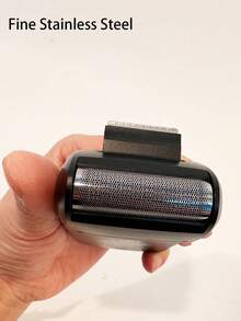 Kemei Nueva afeitadora eléctrica para hombres, afeitadora de lámina recargable por USB tipo C para uso diario, máquina de afeitar cabeza rapada, regalo de cumpleaños para hombres - Negro - Ver 5