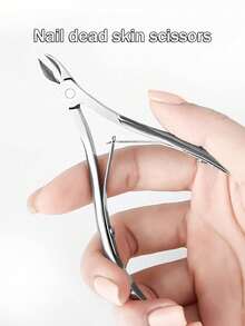 9/3/2/1 Pcs Professional Nail & Cuticle Scissors Manicure Tool Set, Nail Salon DIY Nail Care Accessories - Silver - View 4