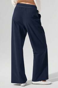 Alo Yoga Alo Suit Up Trouser (Regular) Designed For A Loose Women's Navy W51432r - 藍色 - 查看 3