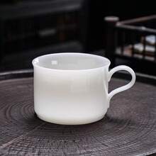 Cốc sứ ngọc bích cao cấp, cốc latte art kiểu Mỹ cổ điển chất lượng cao, thành mỏng, cốc cà phê văn phòng tối giản. - Nhiều màu - Xem 6