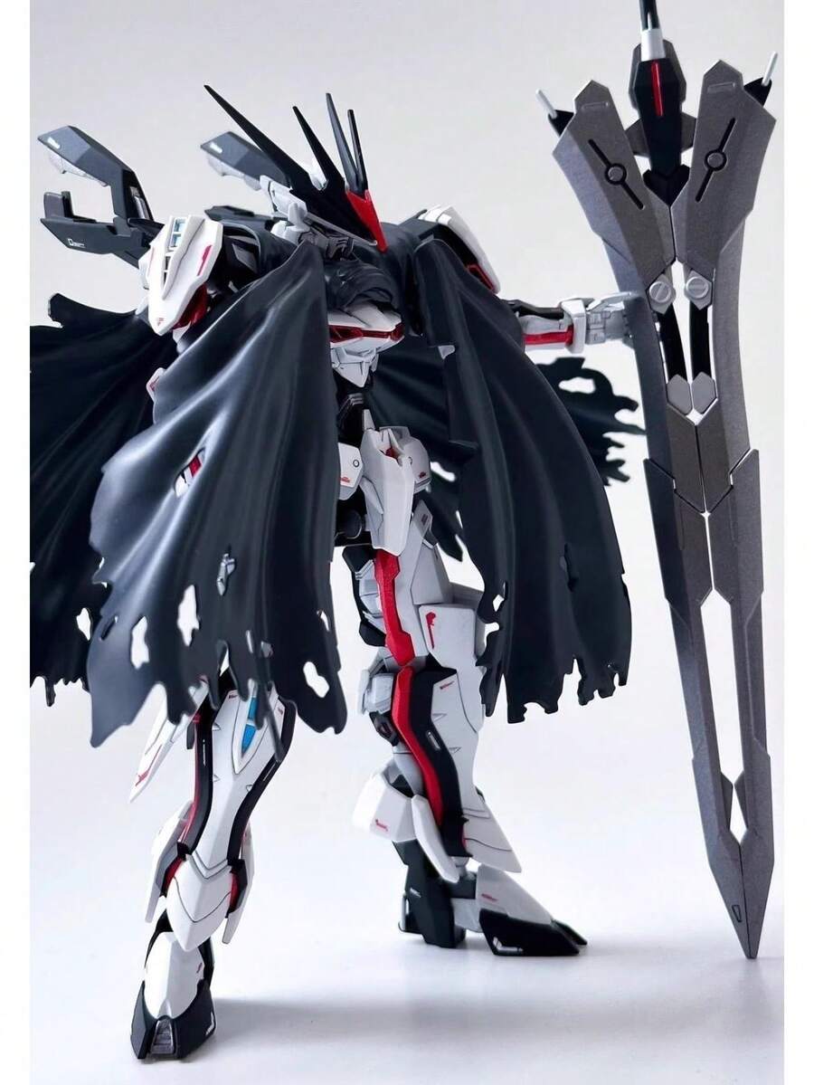 1/144 Scale Newly Restored Perfect Version, King's Heretic Star Motion Limited Edition, Mechanical Galaxy Precision Assembly Model, HG Battle Knight 1/144 Mecha Model Decoration, Assembled Mecha Model Toy, Desktop Model Decor, Collector's Grade Mecha Display Model, Mecha Action Figure Model - Multicolor - View 1