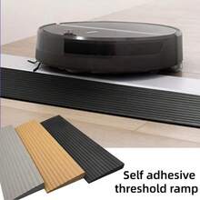 1pc 5cm X 90cm Ramp Mat, Threshold Ramp Measure For Home Use, Designed For Robot Vacuum Cleaner Climbing, Electric Vehicle Ramp, And Anti-Slip Wedge - A - View 3