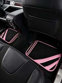 4pcs Universal Car Floor Mats, Universal Anti-Slip Waterproof Car Carpet Liners, Washable Durable Car Interior Accessories Fit For Sedan, SUV And Hatchback, All-Weather Protection, Stylish Interior Protection And Easy Cleaning Solution - Car Floor Mats - View 6