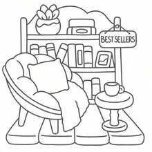 1pc Coloring Book Suitable For Adults And Children, Learning Supplies, Toys, Back To School Essential, Bold Simple Design, Relaxing, Christmas, Halloween Gift, Birthday Gift, Children's Day, Student Supplies - A - View 3
