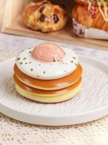 Bánh mì mềm, đàn hồi chậm, mô phỏng thực tế, mô hình giảm căng thẳng khi bóp, bánh mì xoắn. - Nhiều màu - Xem 6